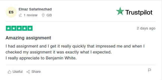 Trustpilot reviews